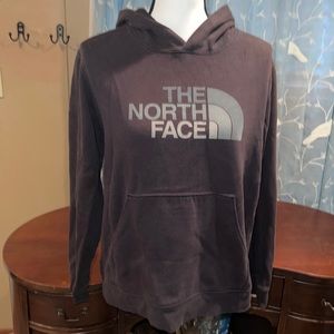 GUC The North Face black and gray hoodie size XL!